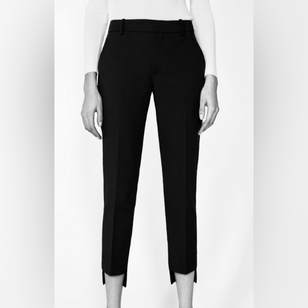 Zara women’s trouser with asymmetric hem. W8 (US)/40. New with tags. Never worn.
